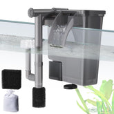 Filtro hang-on Villno 5W para acuario, filtración eficiente.