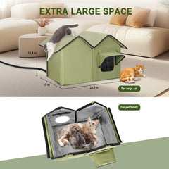 VILRAK espacio amplio para 2-3 felinos o perros pequeños.