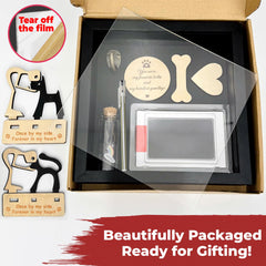 Kit de huellas Vinatimes para preservar la pisada de tu mascota.