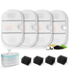 VinDox filtro de repuesto para fuente PETLIBRO, filtración continua para agua fresca