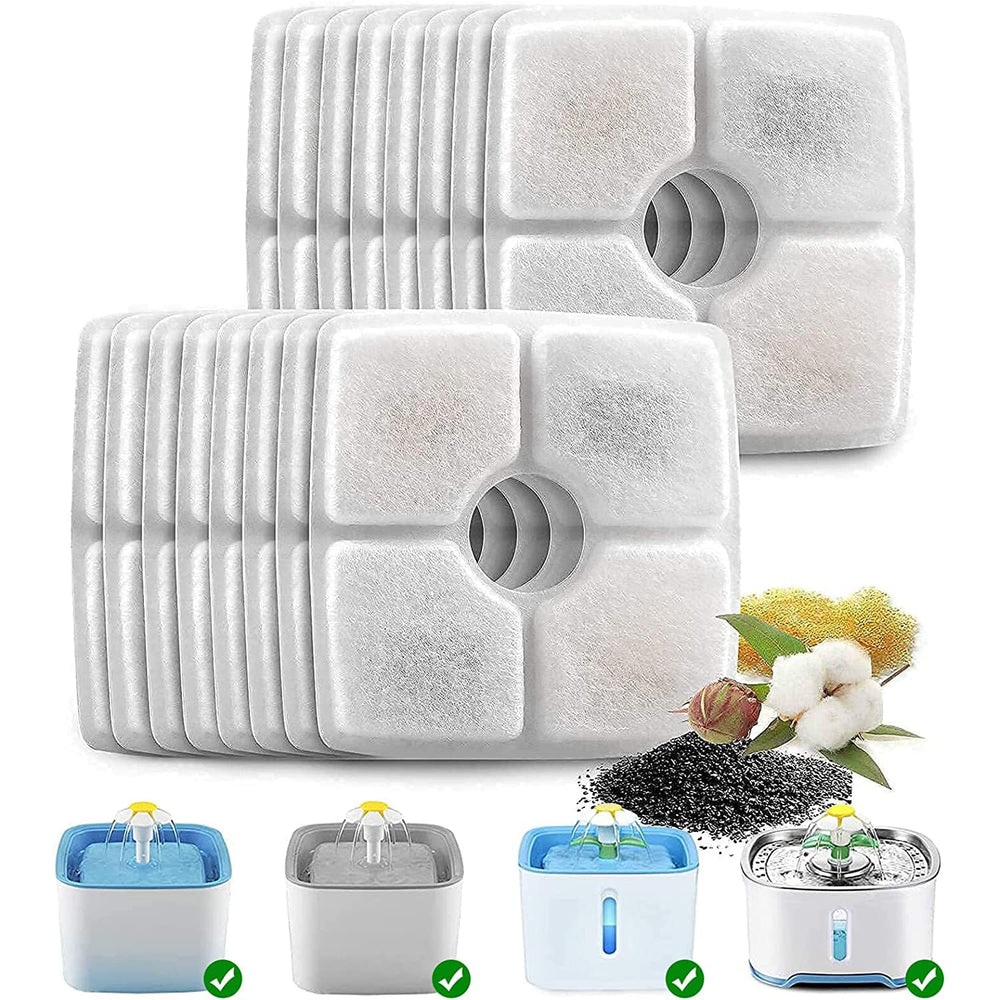 VinDox filtros para fuente de gatos 84 oz, agua fresca para beber.
