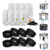 VinDox fuente para gatos en acero inoxidable con flujo limpio para beber.
