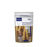 Virbac C.E.T. Enzimáticos para perro pequeño, empaque de 30 masticables, cuidado dental diario.