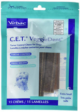 Virbac C.E.T. VeggieDent masticables: aliento fresco para perros tras la comida