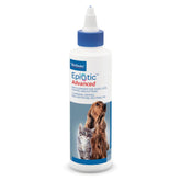 Virbac Epi-Otic Avanzado: botella vertido, limpieza suave de oídos para perros y gatos.