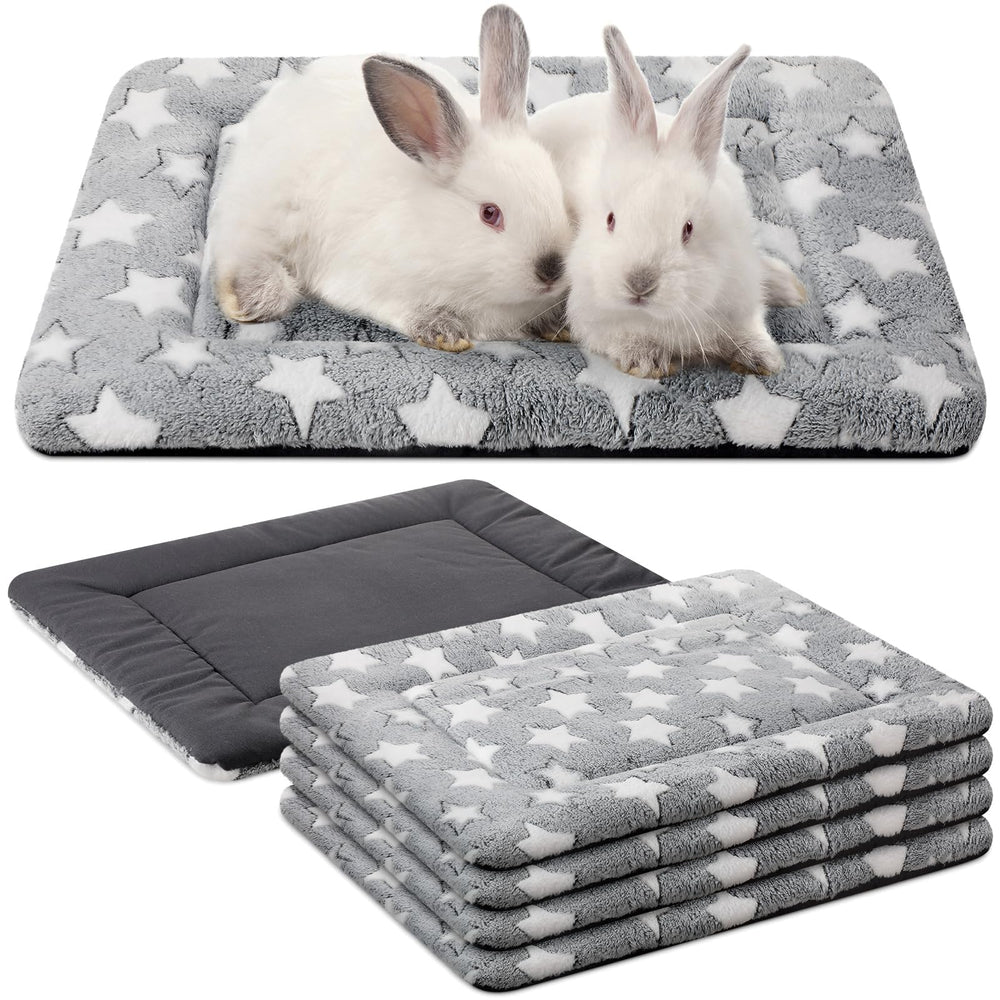 VitalCozy almohadillas jaula perro 4 piezas: cálidas y cómodas para la jaula.
