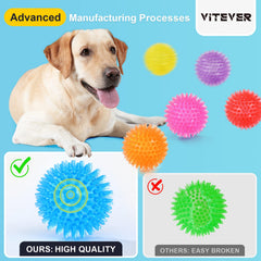 Juguete dental VITEVER para perros, colores brillantes