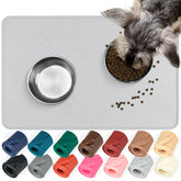 VIVAGLORY FlexMat, almohadilla anti derrames para comida de perro, mantiene el área limpia durante las comidas