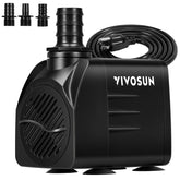 Bomba sumergible VIVOSUN para acuario con flujo estable y compacto