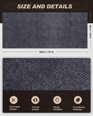 Diseño recortable de Vivoyan; ajuste preciso para muebles y escaleras de gato.