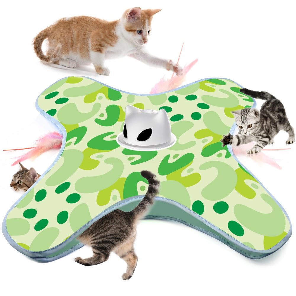 VIWIK juguete interactivo para gatos con ventosa, juego estable y seguro.