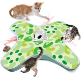 VIWIK juguete interactivo para gatos con ventosa, juego estable y seguro.
