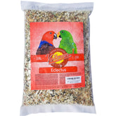 Volkman Eclectus, frente de la bolsa con mezcla balanceada para fibra