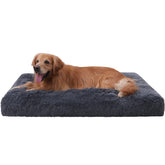 Vonabem cama-perro-jumbo-48-pulgadas para perros grandes con soporte amplio