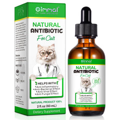 VOSIFSDIY antibióticos para gatos - botella para uso suave y seguro.