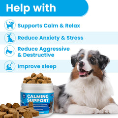 VUN Calming Chews, textura suave para masticar sin esfuerzo