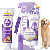 VVHOMIFE pasta dental sabor coco-pollo para higiene bucal del perro.