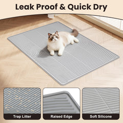 Limpieza rápida de la alfombra VZYTV con agua corriente.
