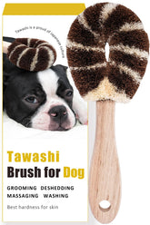 Wablade Tawashi para perro, limpieza natural suave que cuida el pelaje.
