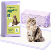 wagorific recargas de almohadillas breeze xl paquete 20 para caja de arena limpia