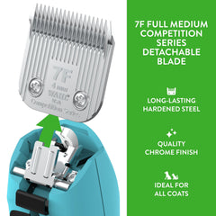 Unidad nueva de Wahl 7F tras control de calidad listo para usar.