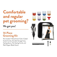 Wahl Pro Animal Deluxe U-Clip corte 8mm para pelaje ligero