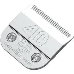 Cuchilla quirúrgica Wahl 40 desmontable con corte 0,6 mm para acabado suave.