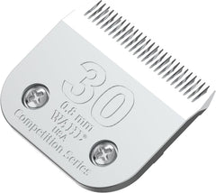 Cuchilla Wahl Professional Animal 30 fino, detalle de precisión 0,8 mm.