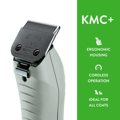 Wahl Professional Animal KMC+ uso sin cable para mayor movilidad durante grooming.