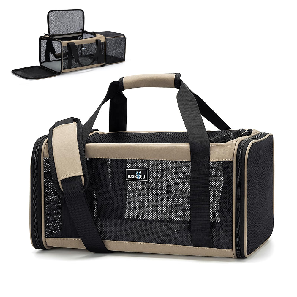 wakytu portador gato expandible compacto: transporte cómodo para viajar