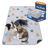 WanpeeGoo alfombrilla lavable para perros, 24x48, ideal para entrenamiento y protección del suelo.