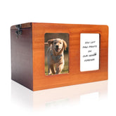 Urna Wantka para perros con marco de foto, conserva recuerdos.