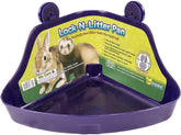Ware Manufacturing Lock-N-Litter para mascotas pequeñas, entrada baja y uso diario.