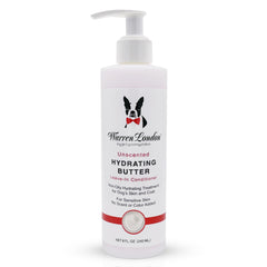 Warren London Mantequilla Hidratante para perros, botella, hidrata piel y pelaje.