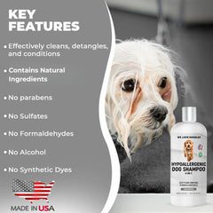 We Love Doodles acondicionador para perros, pelo suave y manejable