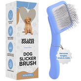 We Love Doodles: cepillo deslizante para perros de pelo largo, facilita el peinado y elimina nudos