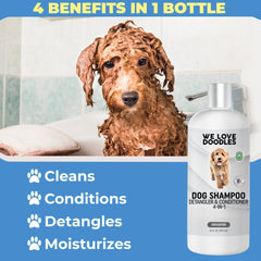 We Love Doodles fórmula con jojoba y aloe hidrata y cuida