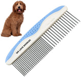 We Love Doodles: peine metálico para perros, elimina enredos y desenreda suavemente.