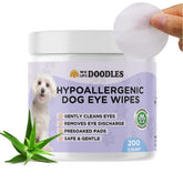 We Love Doodles toallitas oculares para perros prehumedecidas para limpieza suave