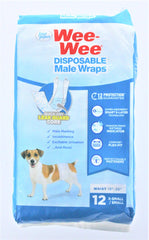 Wee-Wee envolturas desechables para perro macho, tallas muy pequeñas, ajuste cómodo