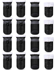 Botas impermeables Weewooday para perros en lluvia protegen las patas