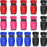 Botas para perros Weewooday con ajuste de cordón, ideal para paseos en lluvia.