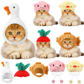 Weewooday gorro cerdito para mascota, ideal para fotos divertidas