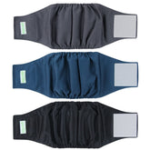 Wegreeco banda vientre para perro pequeño, pack de tres para entrenamiento y comodidad.