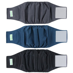 Wegreeco banda vientre para perro pequeño, pack de tres para entrenamiento y comodidad.