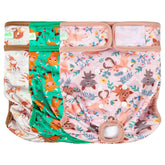 Pañales Wegreeco lavables y absorbentes para perros, protección diaria.