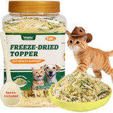 Wellix complemento alimentario para perros y gatos, imagen general, ideal para espolvorear sobre kibble.