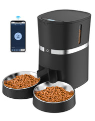 WellToBe Alimentador Automático con conectividad inalámbrica para programación de comidas.