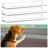Wenqik protector de repisa de ventana transparente protegiendo arañazos de mascotas