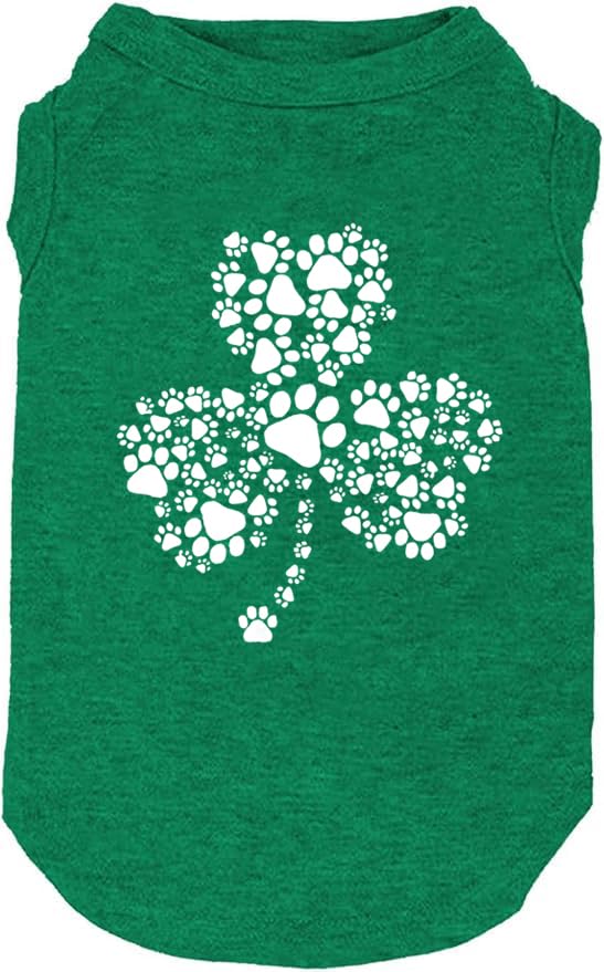 Camiseta Weokwock Lucky Boy con trébol frontal, ideal para salidas diarias.